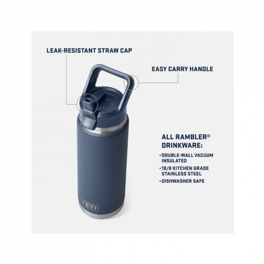 Yeti Rambler® 26oz Bottle Straw (Limited Edition) - Rock Outdoors
